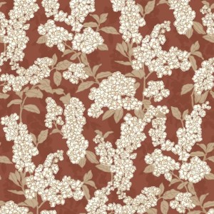 Rasch|Papel pintado floral Boho gris claro|Floral