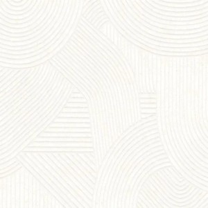 Casadeco|Papier peint style japonais moderne, sillons de sable Zen effet 3D|Oriental