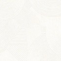 Casadeco|Papier peint style Zen avec sillons de sable blancs|Minimaliste