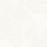 Casadeco|Papel Pintado estilo Zen con surcos de arena blancos|Minimalista