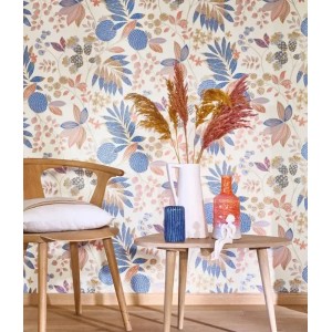 Casamance|Papel pintado fibra natural rayada antracita|Papel Pintado 2