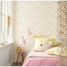 Casadeco|Papier peint floral tropical style rétro années|Romantique