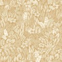 Casadeco|Papier peint fleurs tropicales style années|Papier Peint