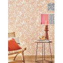 Casadeco|Papier peint fleurs sauvages avec touche vintage|Papier Peint