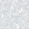 Casadeco|Retro-Tapete mit tropischen Blumen|Romantisch