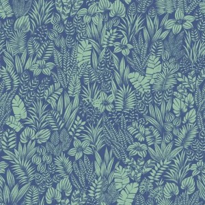 Casadeco|Papier peint fleurs sauvages avec touche vintage|Papier Peint