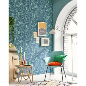 Casadeco|Papier peint fleurs sauvages avec touche vintage|Papier Peint 2