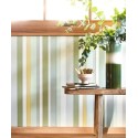 Casadeco|Papier peint enfant rayures vertes|Rayures