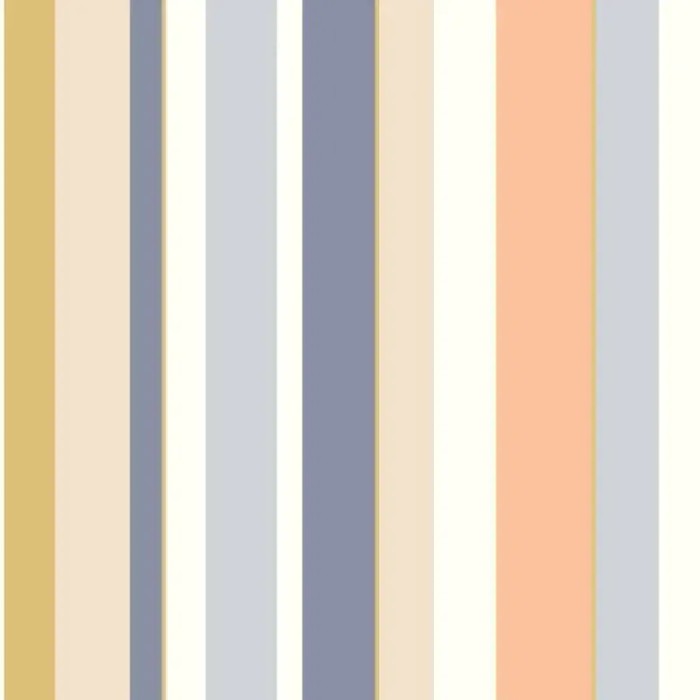 Casadeco|Papel Pintado rayas azules juvenil|Rayas