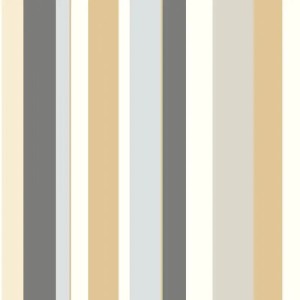 As Creation|Papier Peint rayures bicolores gris clair et blanc|Rayures