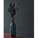 Casadeco|Papier peint bleu encre effet fibres naturelles|Papier Peint
