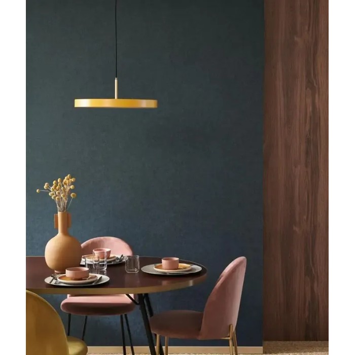 Casadeco|Ink blue wallpaper with natural fiber effect|Wallpaper