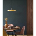 Casadeco|Papier peint bleu encre effet fibres naturelles|Papier Peint