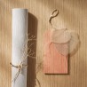 Casadeco|Papier peint effet fibre de bambou ou raphia marron|Ethnique