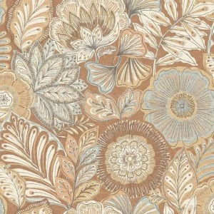 Elitis|Papier peint raphia vert émeraude teint, haut de gamme|Papier Peint