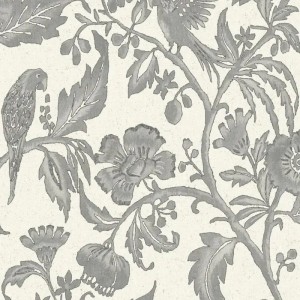 Casamance|Papier peint lin vert pastel|Imitation Tissu