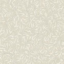 Casadeco|Zen style wallpaper with beige bamboo leaves|Wallpaper