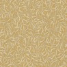 Casadeco|Papier peint style zen feuilles de bambou jaune|Papier Peint