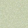 Casadeco|Papel pintado floral estilo Zen bambú verde|Oriental