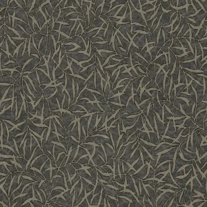 Casadeco|Zen style wallpaper with beige bamboo leaves|Wallpaper