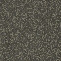 Casadeco|Papier peint style zen feuilles de bambou noir|Papier Peint