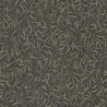 Casadeco|Papier peint style zen feuilles de bambou noir|Papier Peint