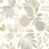 Casadeco|Boho-Chic Blumentapete im Hippie-Stil|Tapeten