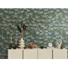 As Creation|Papier Peint fleurs et papillons style floral vert|Romantique