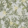 As Creation|Tapete nordische Blumen und Farne in Grau und Grün|Skandinavisch