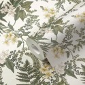 As Creation|Tapete Blumen und Farne in Weiß und Grün|Skandinavisch