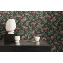 As Creation|Papier Peint plantes sauvages noir|Papier Peint