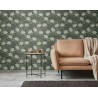 As Creation|Papier Peint chrysanthèmes style floral vert|Papier Peint