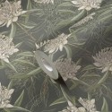 As Creation|Wallpaper green floral style chrysanthemums|Wallpaper