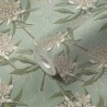 As Creation|Papier Peint chrysanthèmes style floral vert|Papier Peint