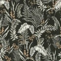 As Creation|Tapete mit schwarzem Blumenmuster|Tapeten