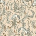 As Creation|Papier Peint imprimé style floral beige|Scandinave
