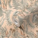 As Creation|Tapete mit beigem Blumenmuster|Skandinavisch