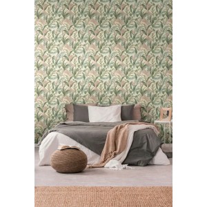 Papeldecor|Industrial-style grey plaster wallpaper with a shimmer|Wallpaper 2