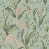 As Creation|Wallpaper large leaves in green tones|Wallpaper