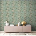 As Creation|Wallpaper large leaves in green tones|Wallpaper