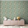 As Creation|Wallpaper large leaves in green tones|Wallpaper