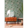 As Creation|Wallpaper large leaves in green tones|Wallpaper