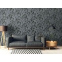 As Creation|Wallpaper black boho floral style|Wallpaper
