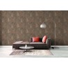 As Creation|Tapete im Boho-Stil mit floralen Mustern in Terrakotta-Braun|Ethnisch