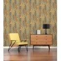 As Creation|Tree fern yellow wallpaper|Wallpaper