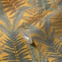 As Creation|Tree fern yellow wallpaper|Wallpaper