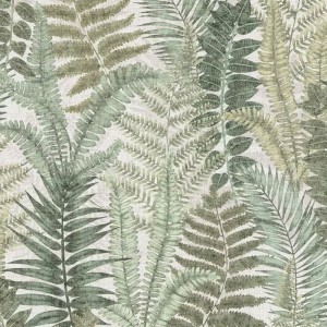 Architects Paper|Modern Scandinavian floral wallpaper in green|Floral