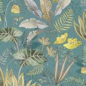 As Creation|Papier Peint mélange de feuilles florales vertes|Moderne