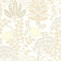 As Creation|Tapete Blumen im Boho-Stil in Weiß und Orange|Tapeten