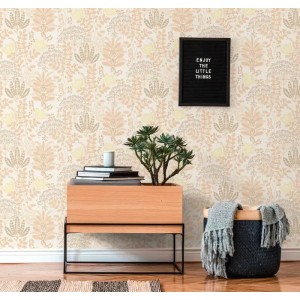 Casamance|Wallpaper linen white with shine|Wallpaper 2
